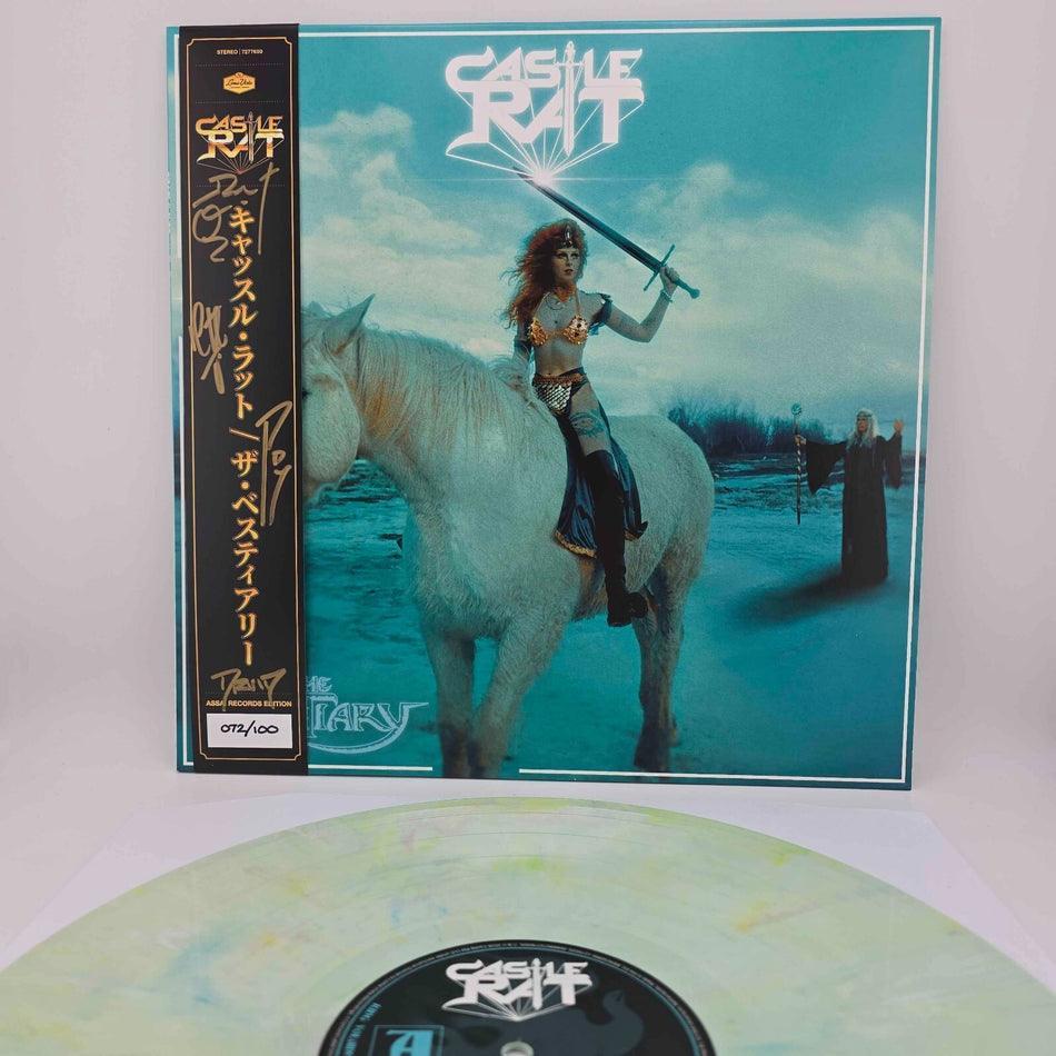 CASTLE RAT - The Bestiary Assai Exclusive Vernal Dawn Vinyl SIGNED OBI 72/100