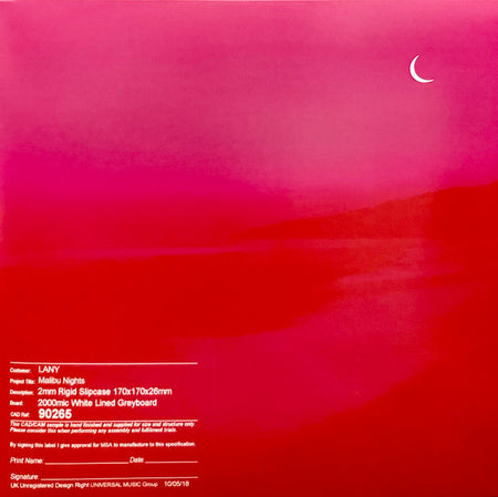 LANY (2) : Malibu Nights (LP, Album, Cle)