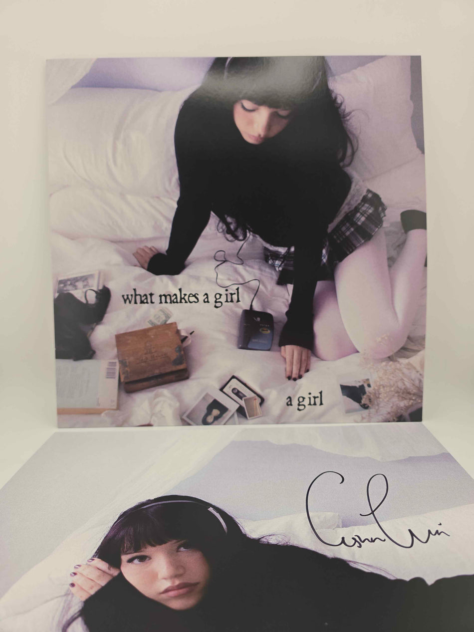 SIGNED Esha Tewari - What Makes A Girl A Girl Limited Edition Vinyl Record LP