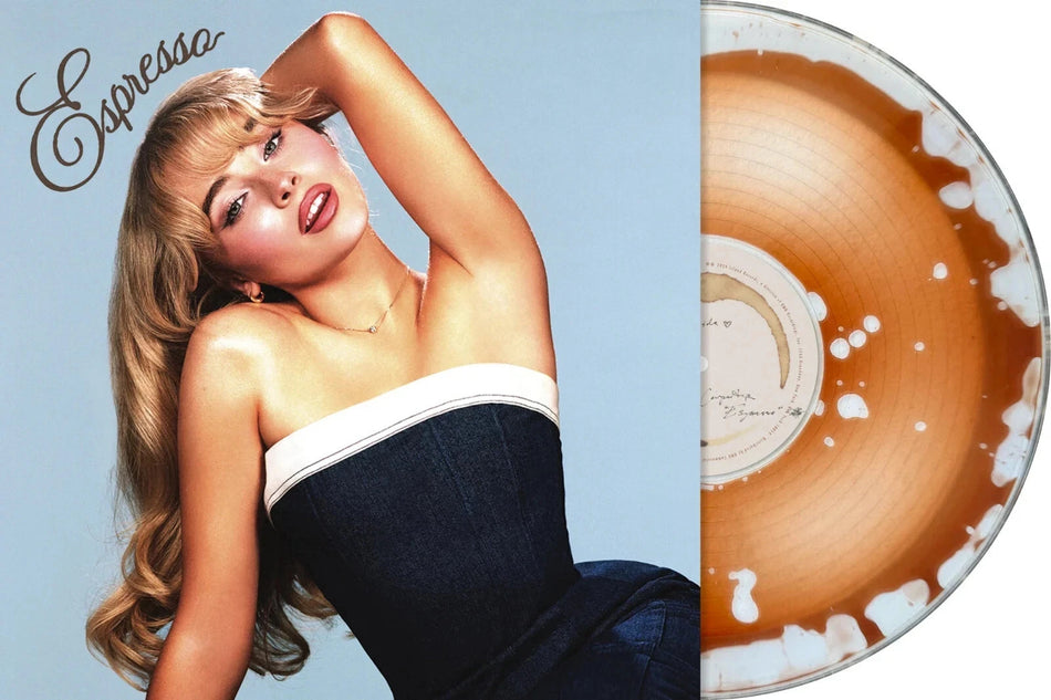 Sabrina Carpenter Espresso 2 Year Anniversary Liquid Filled Vinyl LP /30,000