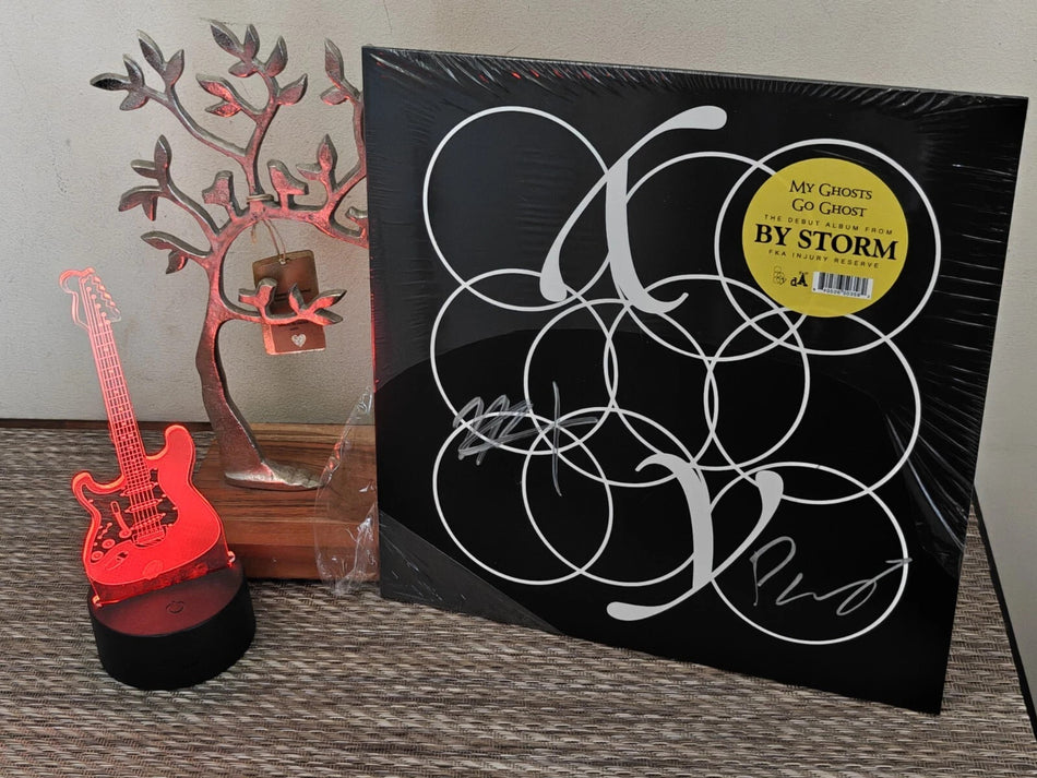 SIGNED COVER By Storm - My Ghosts Go Ghost Vinyl LP