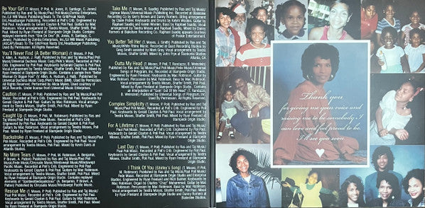Teedra Moses : Complex Simplicity (2xLP, Album, RE, S/Edition, Gat)