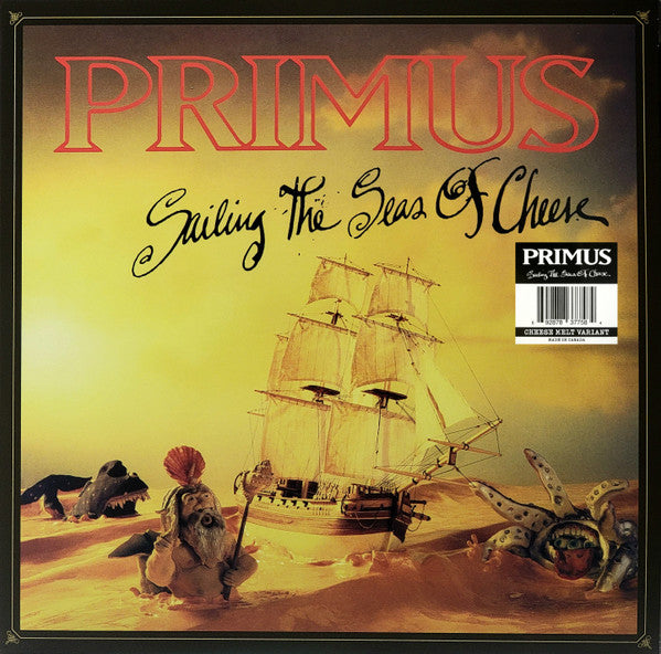 Primus : Sailing The Seas Of Cheese (LP, Album, Ltd, RP, Yel)