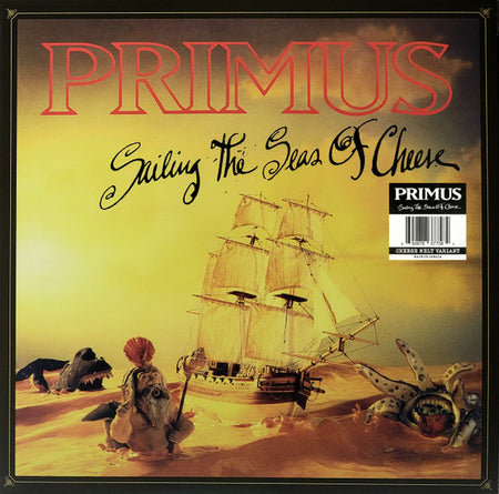 Primus : Sailing The Seas Of Cheese (LP, Album, Ltd, RP, Yel)