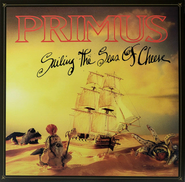 Primus : Sailing The Seas Of Cheese (LP, Album, Ltd, RP, Yel)