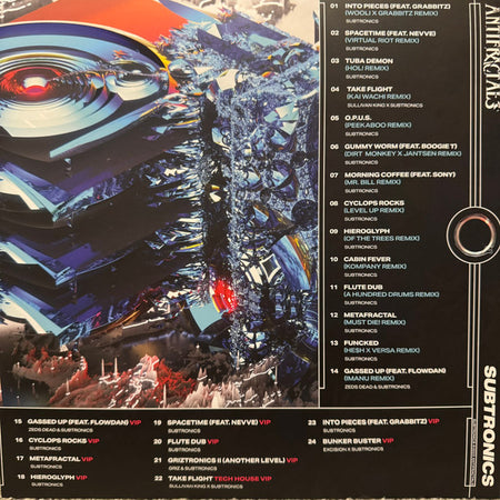 Subtronics : Antifractals (LP, Album, Ltd, Cle)