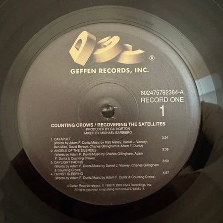Counting Crows : Recovering The Satellites (2xLP, Ltd, RM)