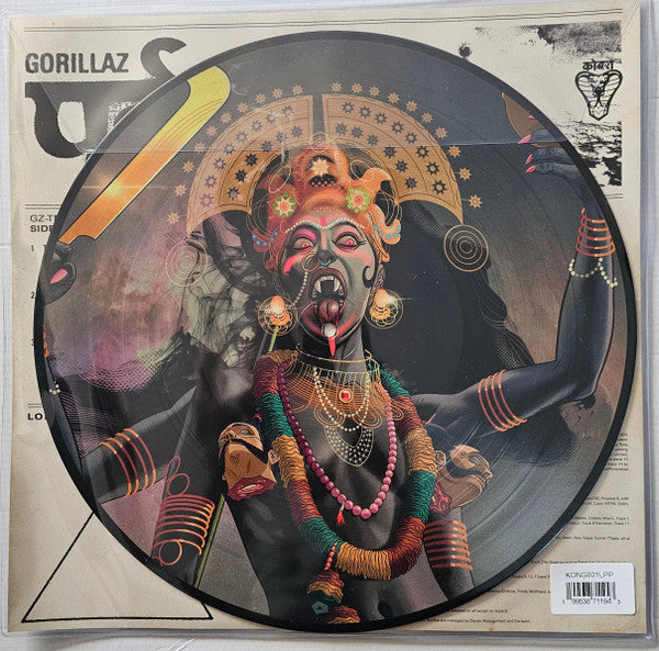 Gorillaz : पर्वत (The Mountain) (2xLP, Album, Pic)