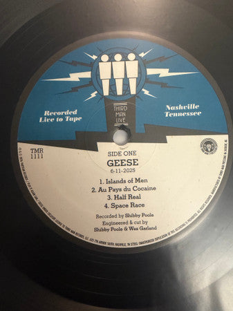 Geese (11) : Live At Third Man Records (LP, Ltd, OBI)