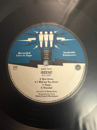 Geese (11) : Live At Third Man Records (LP, Ltd, OBI)