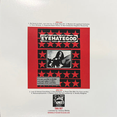 EyeHateGod : Dopesick (LP, Album, Ltd, RE, Red)
