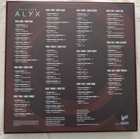 Valve Corporation : Half Life: Alyx Soundtrack (Box, Ltd, RE + LP, Yel + LP, Gre + LP, Ora + LP, R)