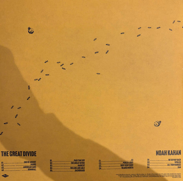 Noah Kahan : The Great Divide (2xLP, Album, Hea)