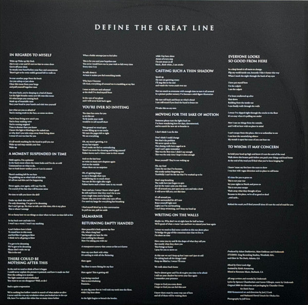 Underoath : Define The Great Line (2xLP, Ltd, Num, RE, Dar)