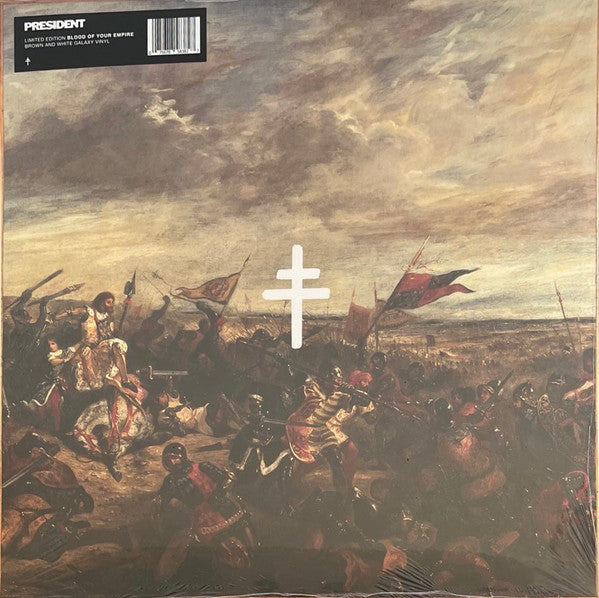 President (37) : Blood Of Your Empire (LP, Album, Ltd, Bro)