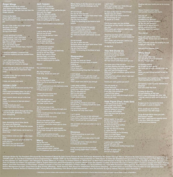 President (37) : Blood Of Your Empire (LP, Album, Ltd, Bro)