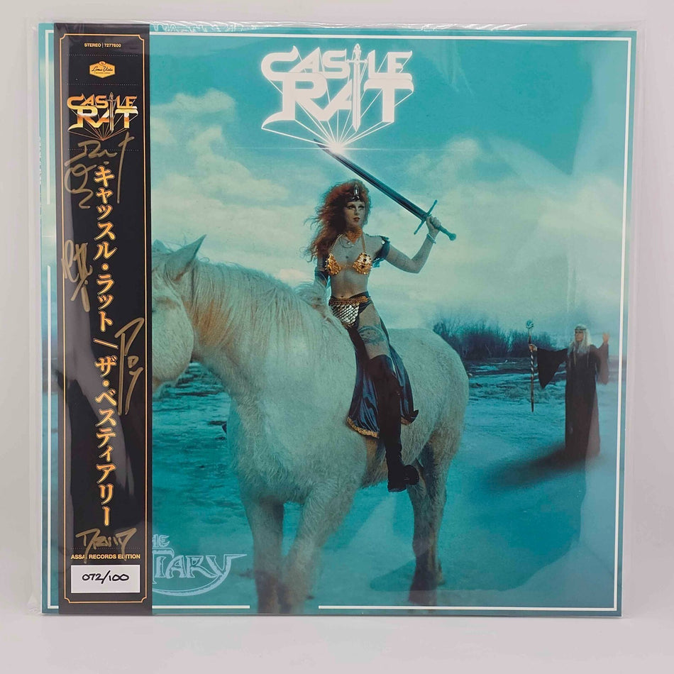 CASTLE RAT - The Bestiary Assai Exclusive Vernal Dawn Vinyl SIGNED OBI 72/100