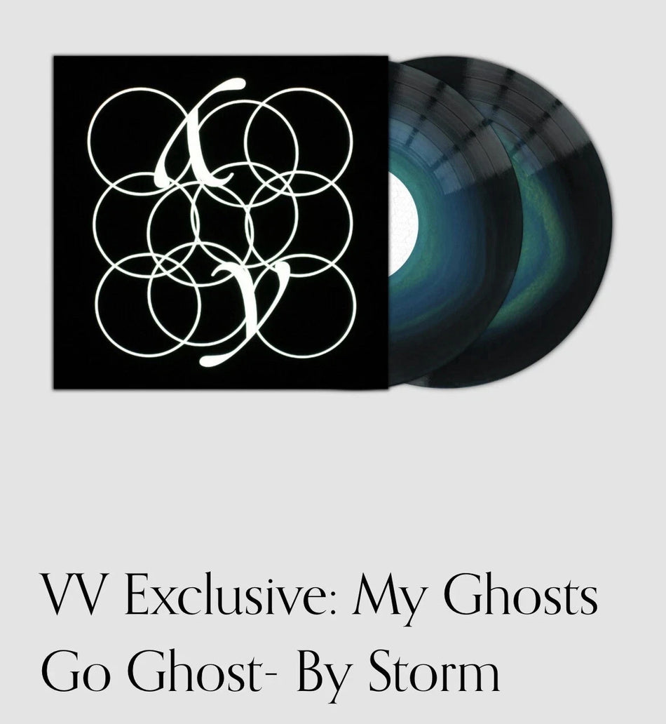 By Storm - My Ghosts Go Ghost Sea Storm Blue and Green Vertigo Vinyl 2LP /250