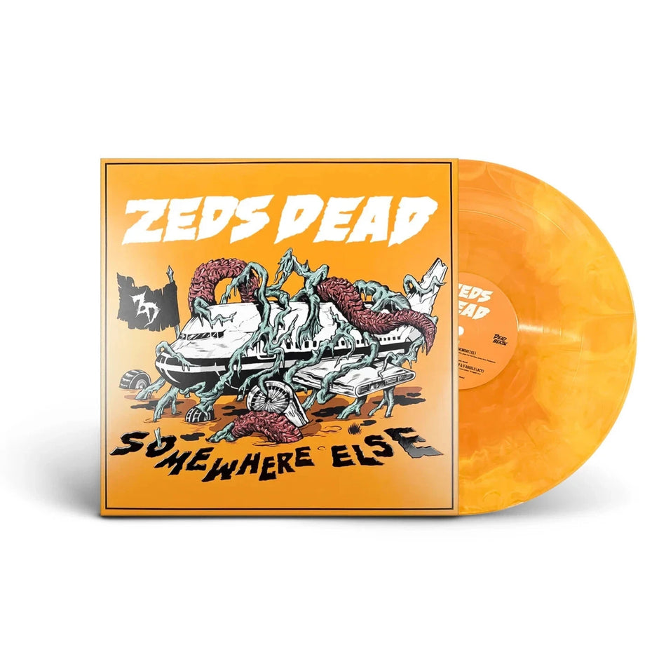ZEDS DEAD - Somewhere Else Yellow Orange Vinyl LP Limited Edition
