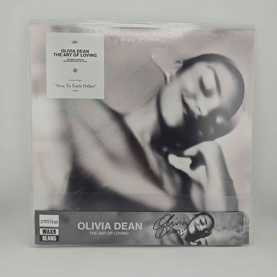 Olivia Dean - The Art of Loving Signed Slice Lilac Vinyl LP Numbered out of 300
