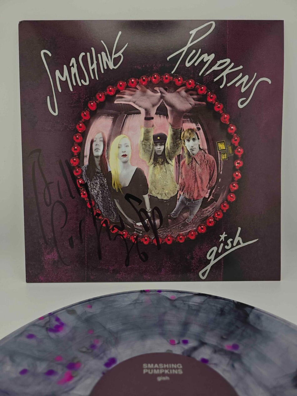AUTOGRAPHED SIGNED The Smashing Pumpkins Gish Billy Corgan Splatter Vinyl LP