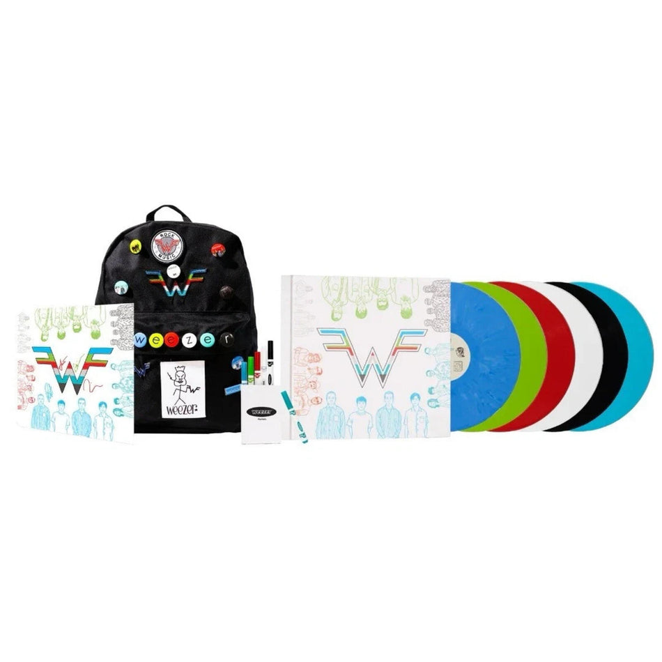 Weezer Coloring Book - Signed Deluxe Edition Set Limited Edition Vinyl 6LP /150
