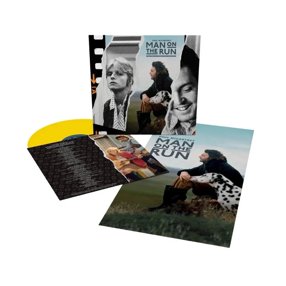 Paul McCartney & Wings - Man on the Run Third Man NY Taxi Yellow Vinyl LP /3500