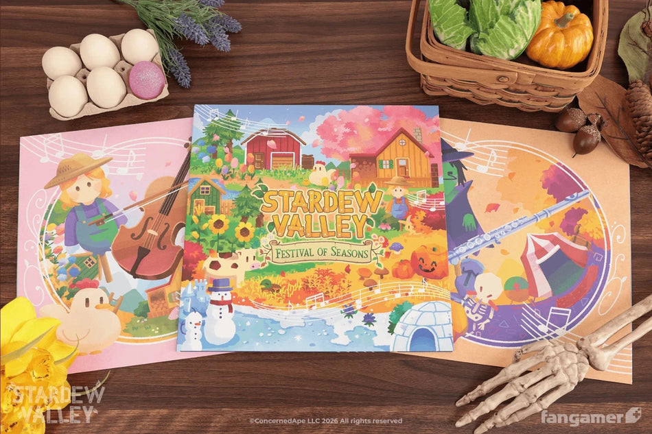 Stardew Valley: Festival of Seasons Live Concert Tour Vinyl Soundtrack